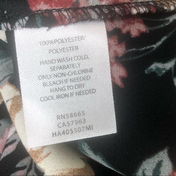 Size S Halogen Floral Blouse - Picture 7 of 7